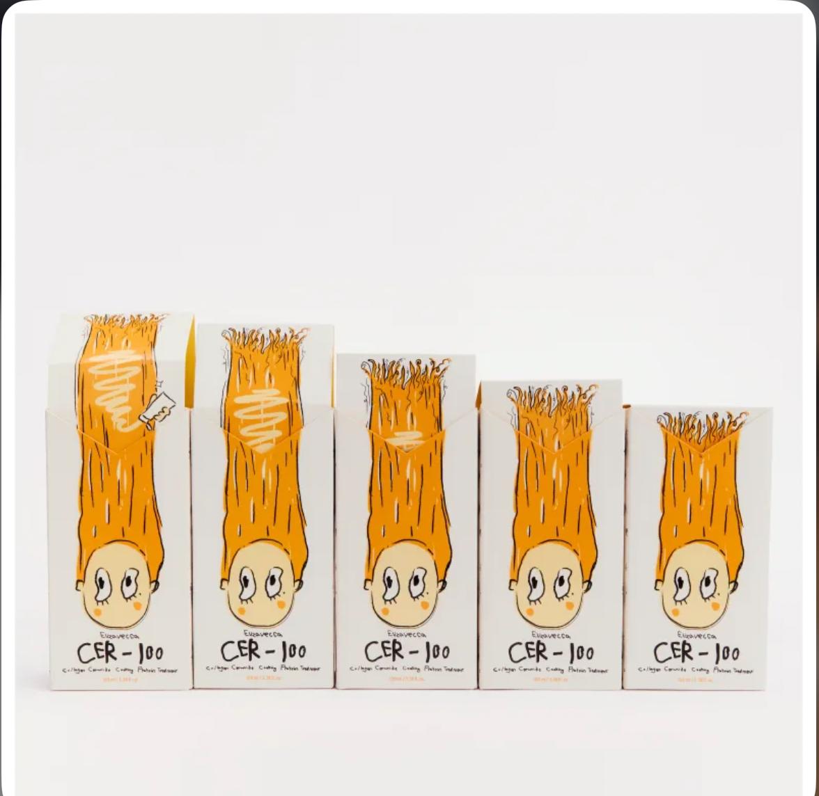 Máscara de Reconstrução capilar - Elizavecca CER 100 - Imagem 4