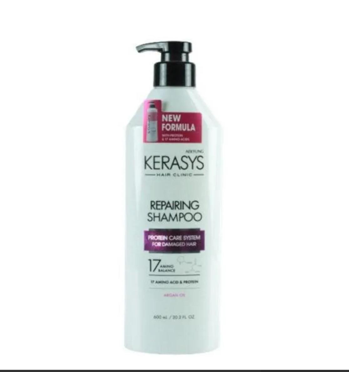 Kerasys - Shampoo Repairing Hair clinic - 600ml - Imagem 2