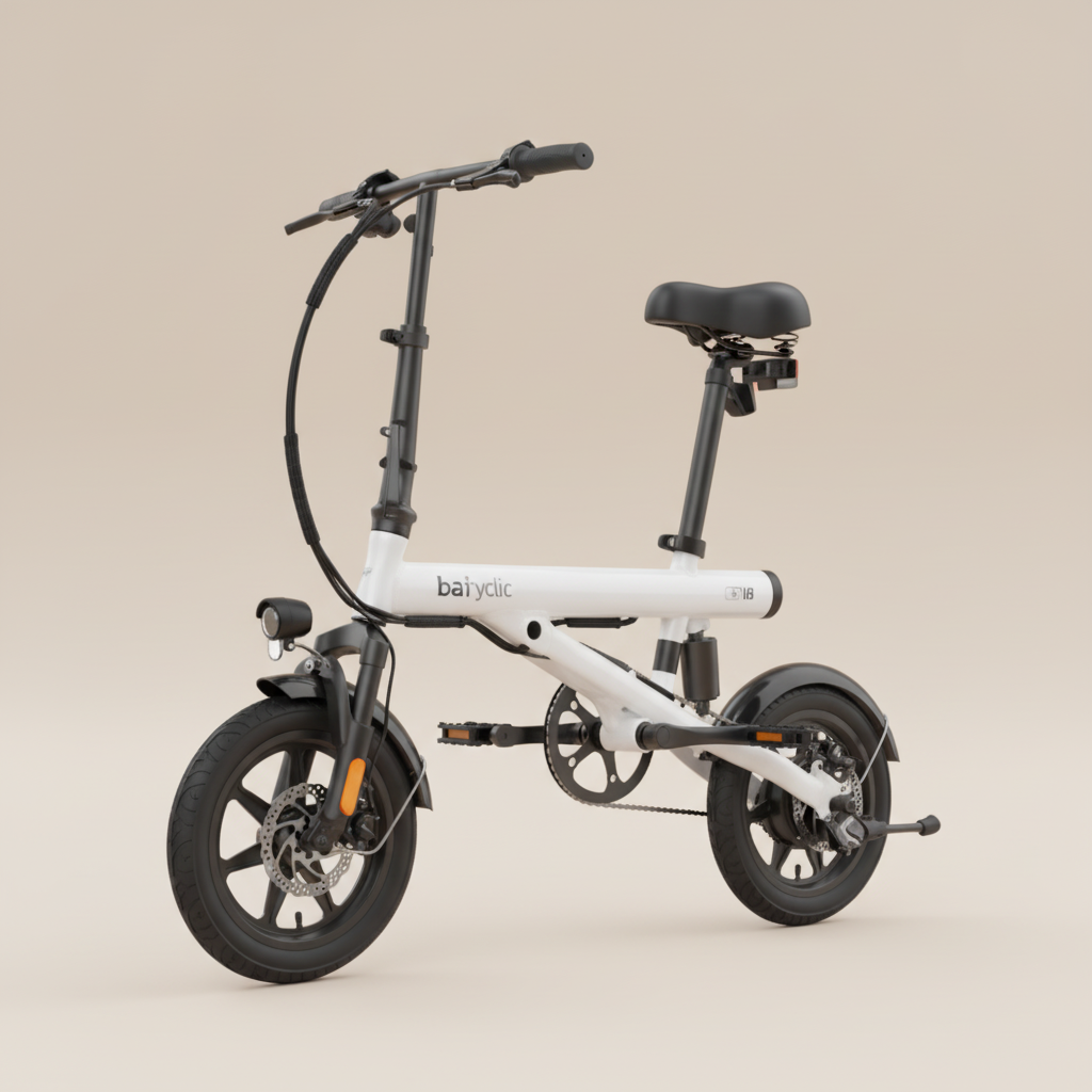 Bicicleta Eletrica Baicycle Ebike S3 Pro White 14" 036V